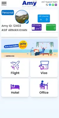 Amy - Online Travel Agency android App screenshot 6